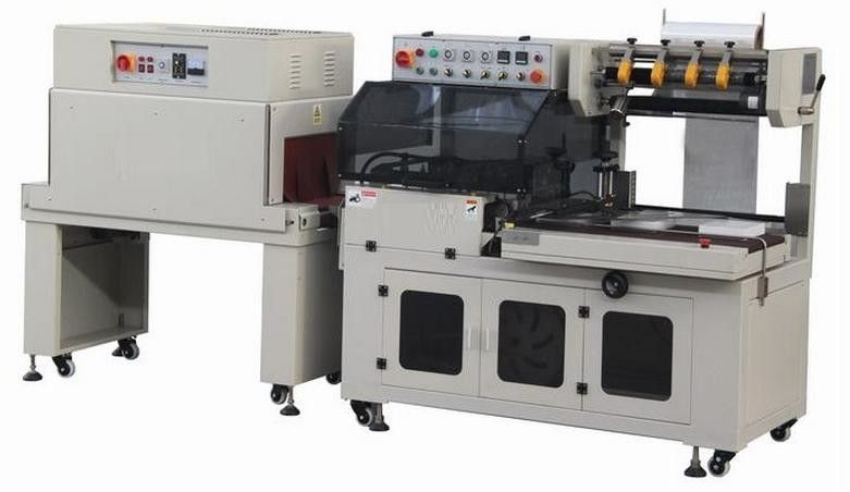 Lは熱収縮の覆い装置にフル オートの収縮のトンネルの包装機械をタイプします